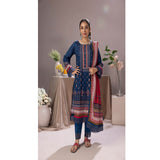 Salina Weaving Dobby By Regalia Printed Lawn Unstitched 3 Pcs Suit - 9