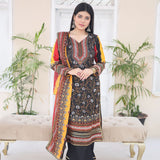 Laiba By SN Cloth Printed Unstitched 3 Pcs Suit - 7