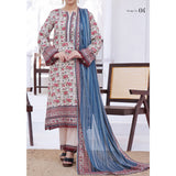 Ayesha Alishba By VS Textile Printed Lawn Unstitched 3Pcs Suit - 599
