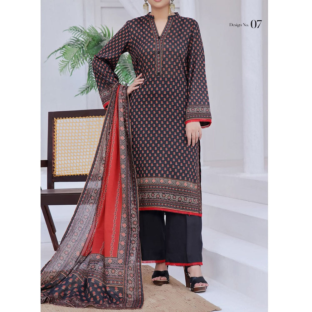 Ayesha Alishba By VS Textile Printed Lawn Unstitched 3Pcs Suit - 597