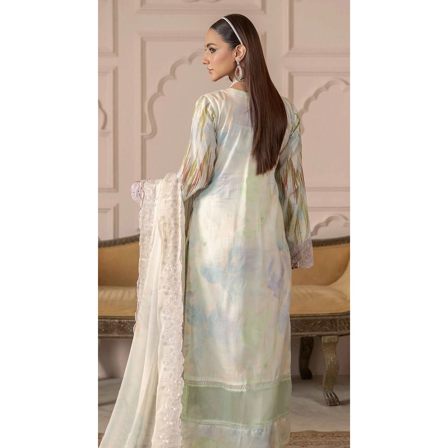 Sunshine Bloom By Al Zohaib Lawn Premium Unstitched 3 Pcs Suit - 12