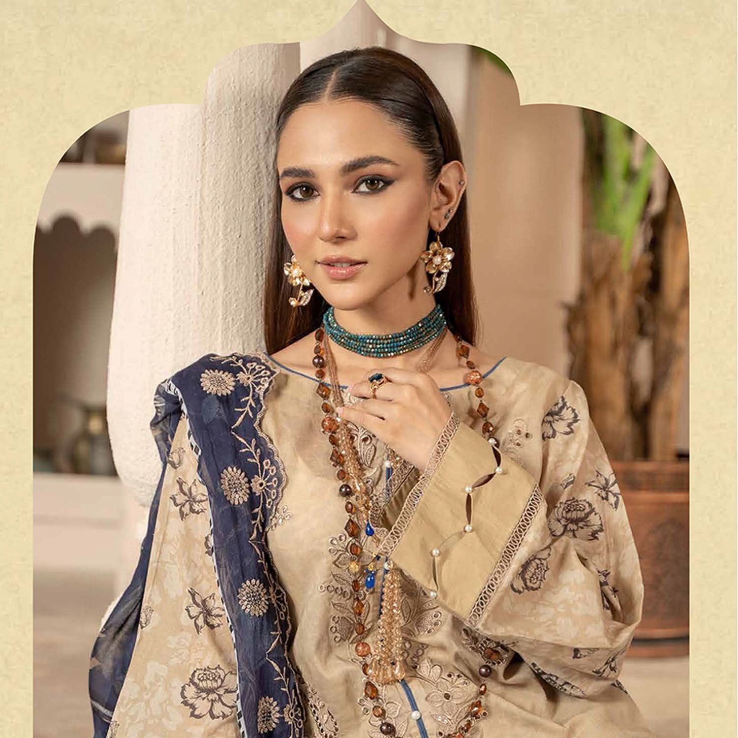 Sunshine Bloom By Al Zohaib Lawn Premium Unstitched 3 Pcs Suit - 9