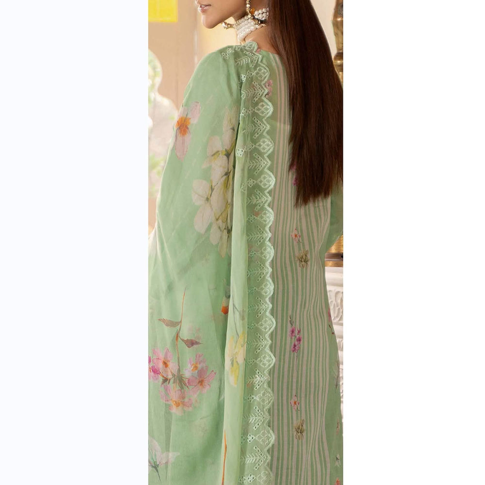 Sunshine Bloom By Al Zohaib Lawn Premium Unstitched 3 Pcs Suit - 5