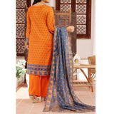 MISRI Embroidered Lawn By VS Textile 3-Piecs Unstitched Suit - 475