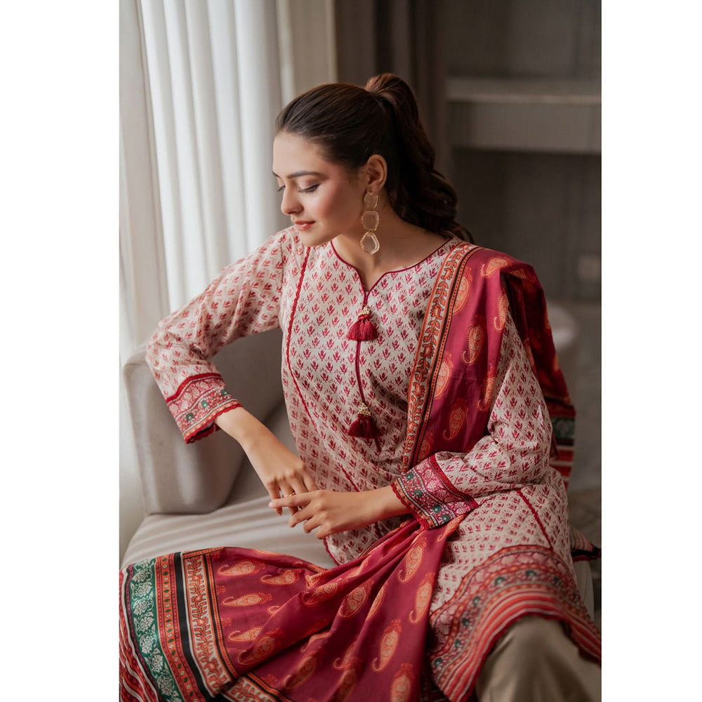 Salina Doriya Lawn By Regalia Unstitched 3 Pcs Suit - 9