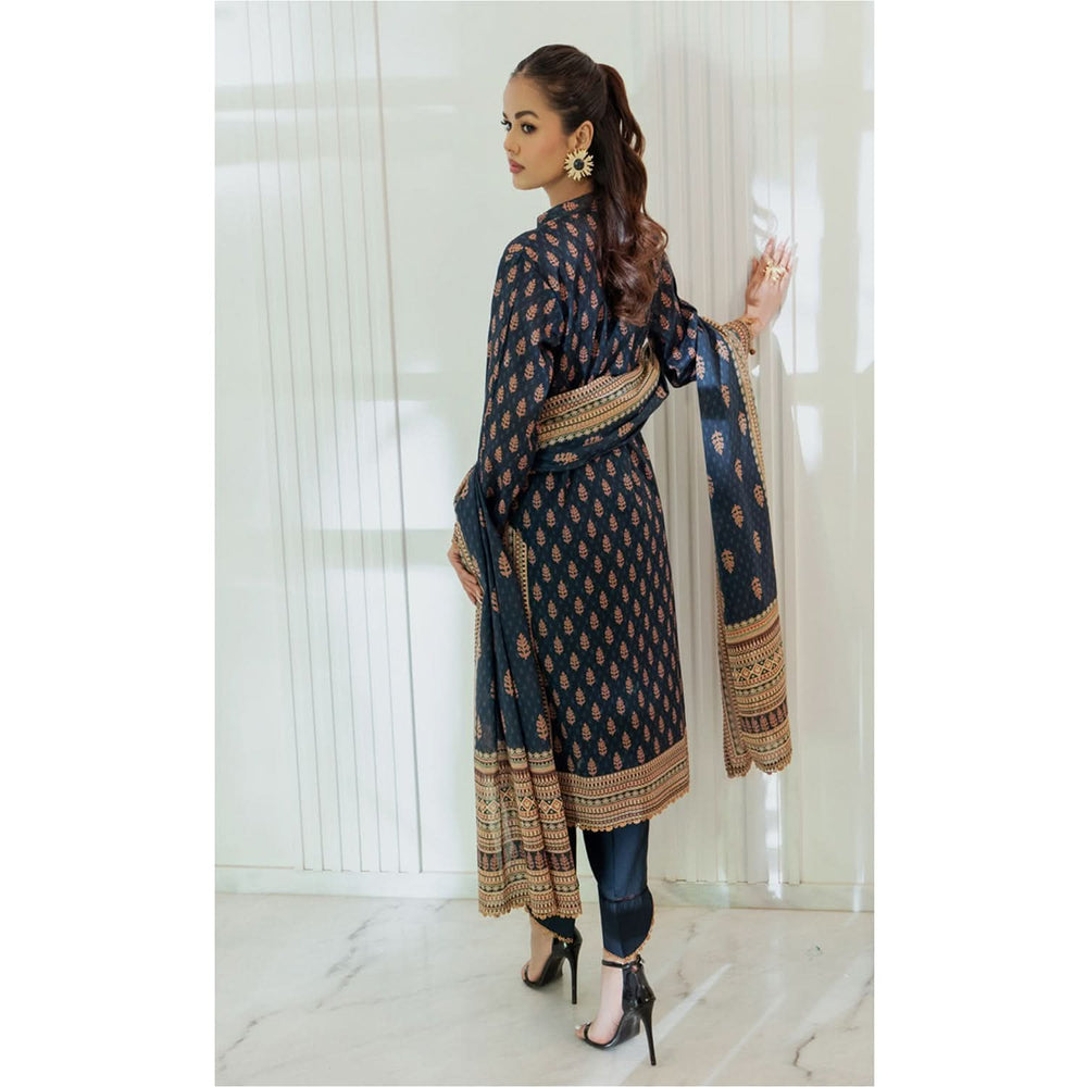 Salina Doriya Lawn By Regalia Unstitched 3 Pcs Suit - 1