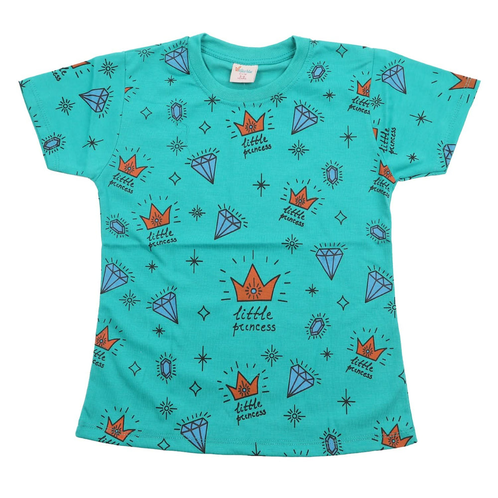 Girls Half Sleeves T-Shirt