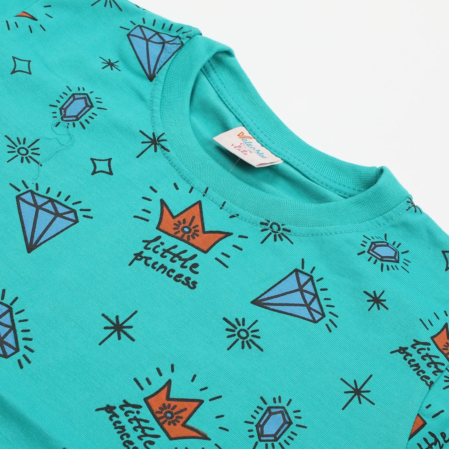 Girls Half Sleeves T-Shirt