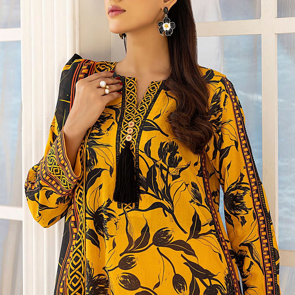 SANA & SARA ESHAAL By Salitex Lawn Printed Unstitched 3Pcs Suit - 61