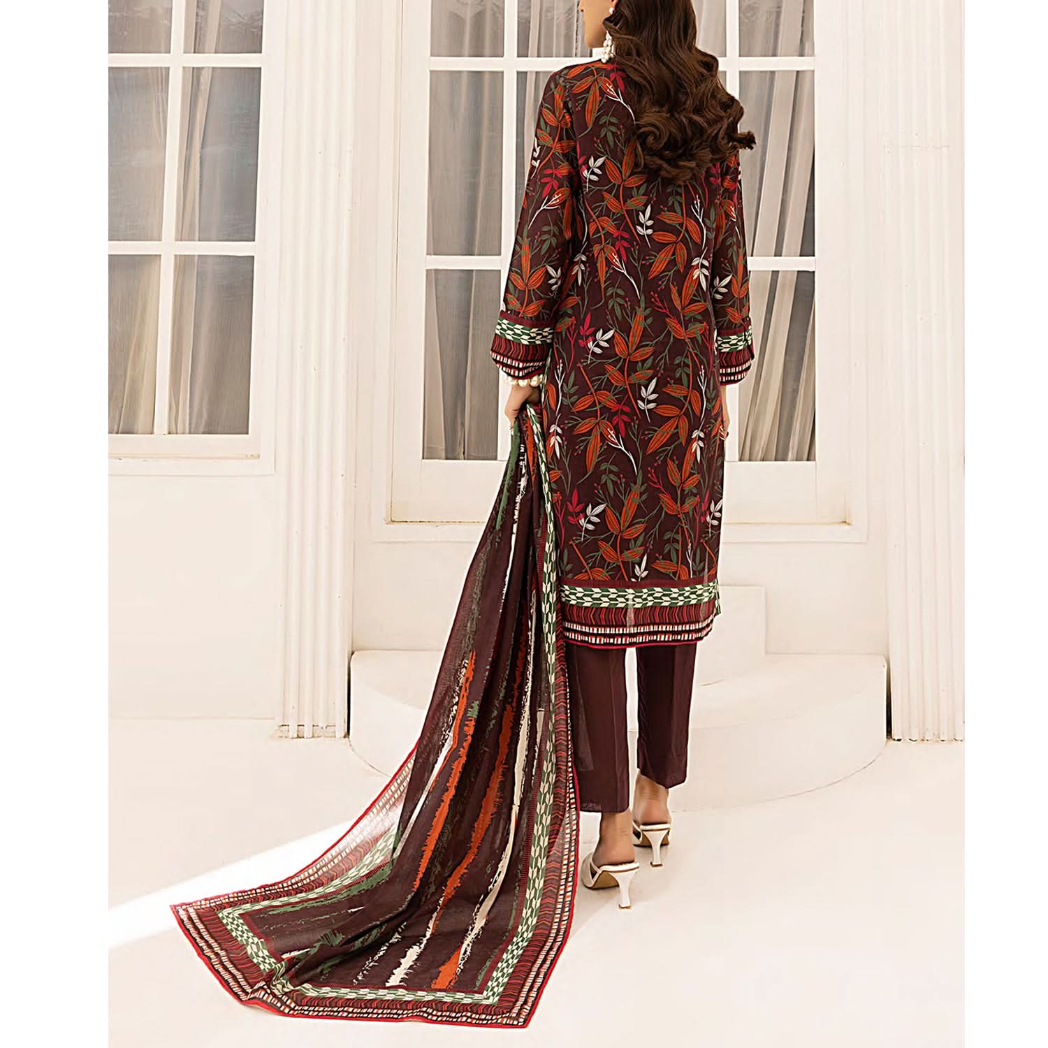 Sana & Sara Laira BY Salitex Lawn Printed Unstitched 3Pcs Suit - 66