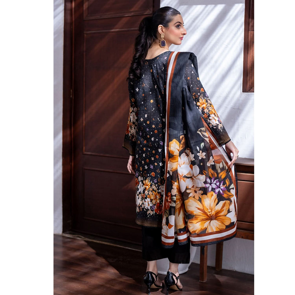 Salina By Regalia Lawn Printed Unstitched 3Pcs Suit V-4 - 8