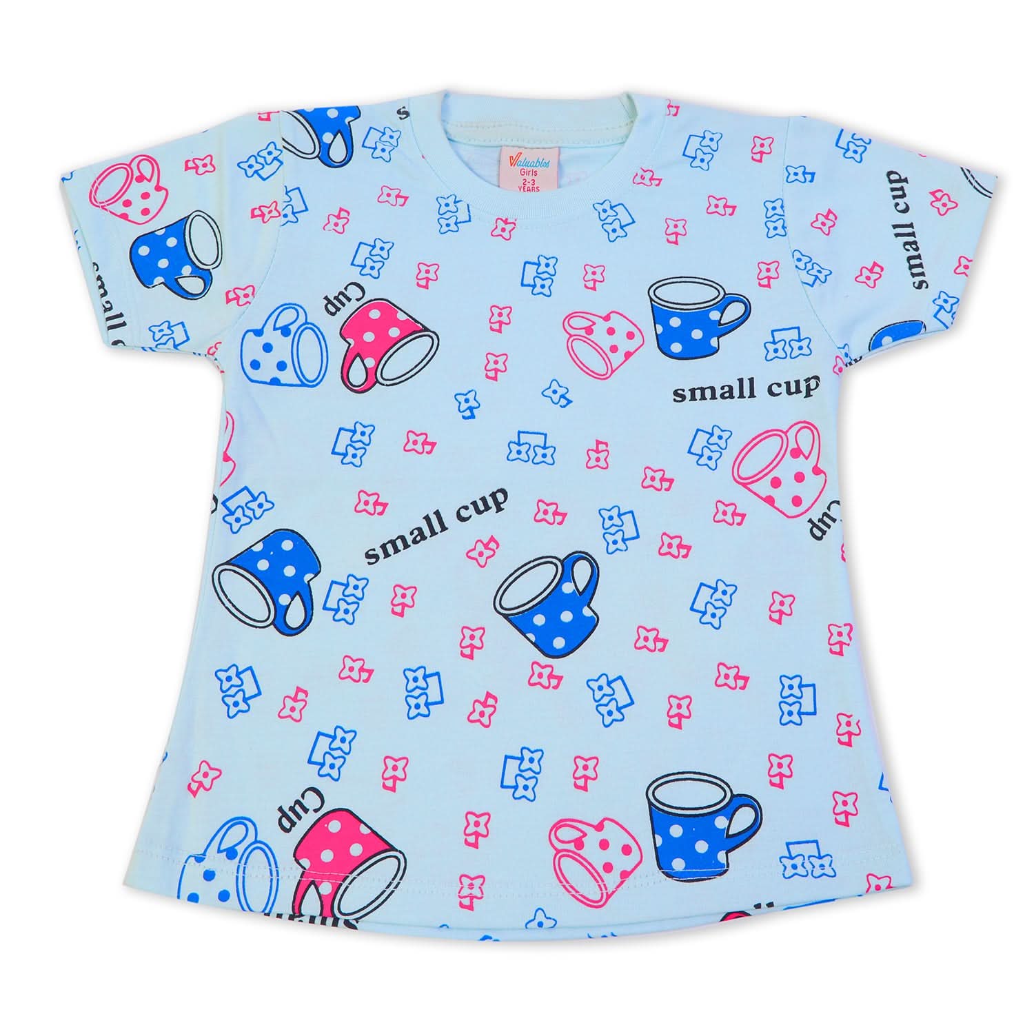 Girls Half Sleeves T-Shirt