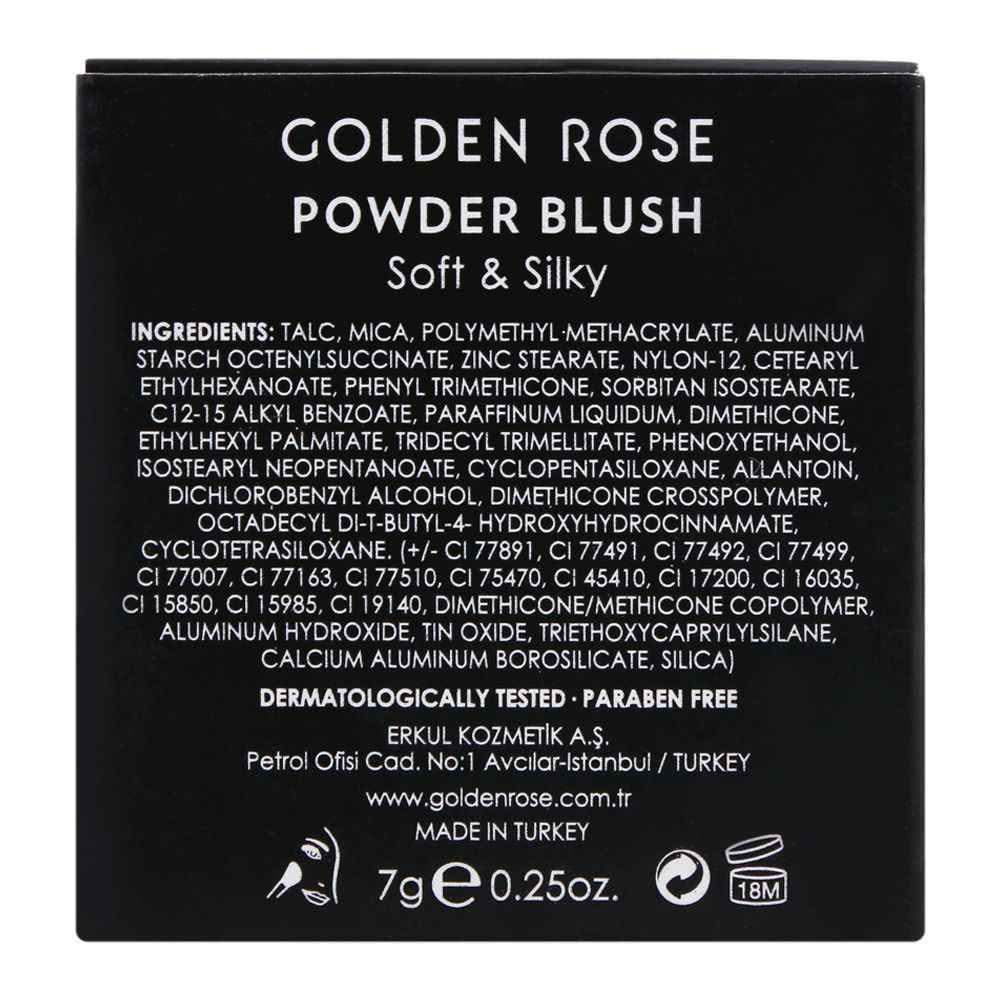 Golden Rose Powder Blush On 5