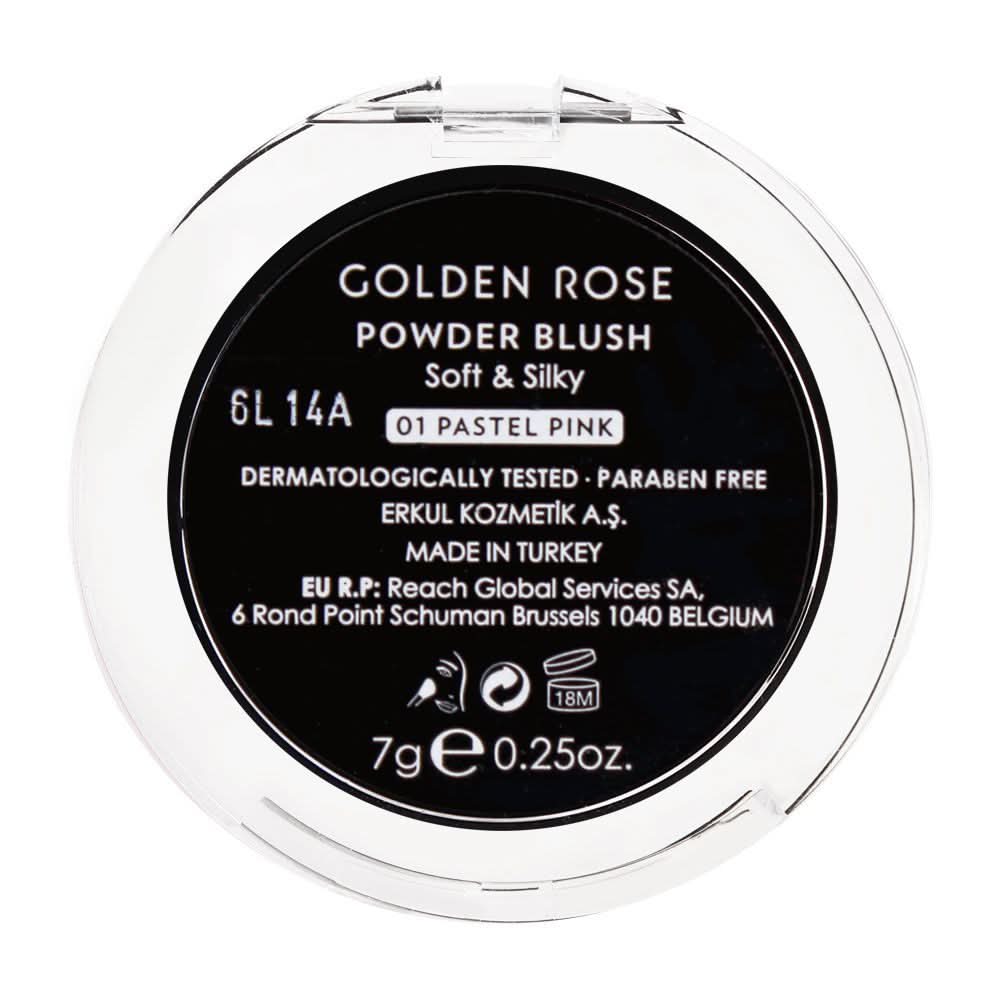 Golden Rose Powder Blush On 1