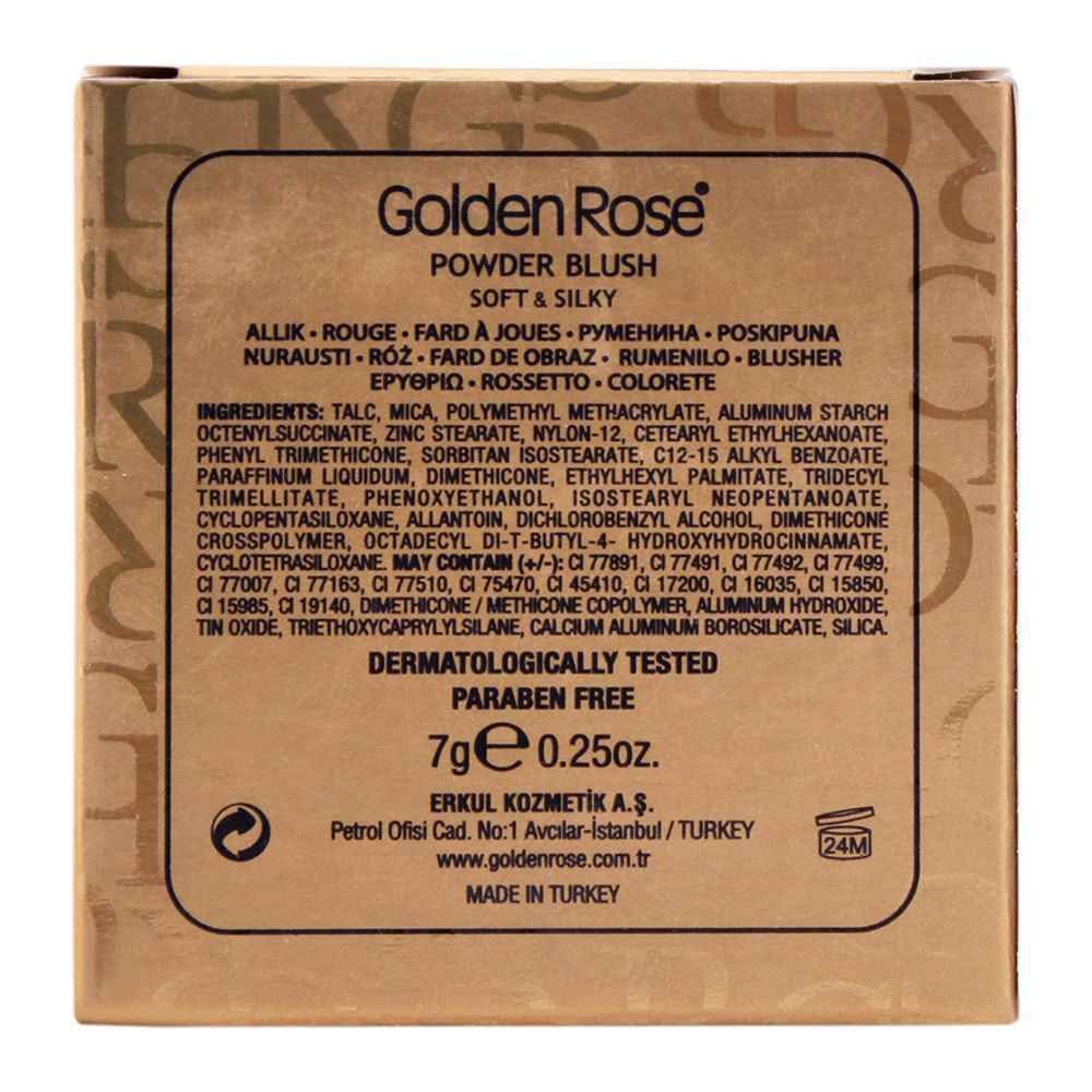 Golden Rose Powder Blush On 7