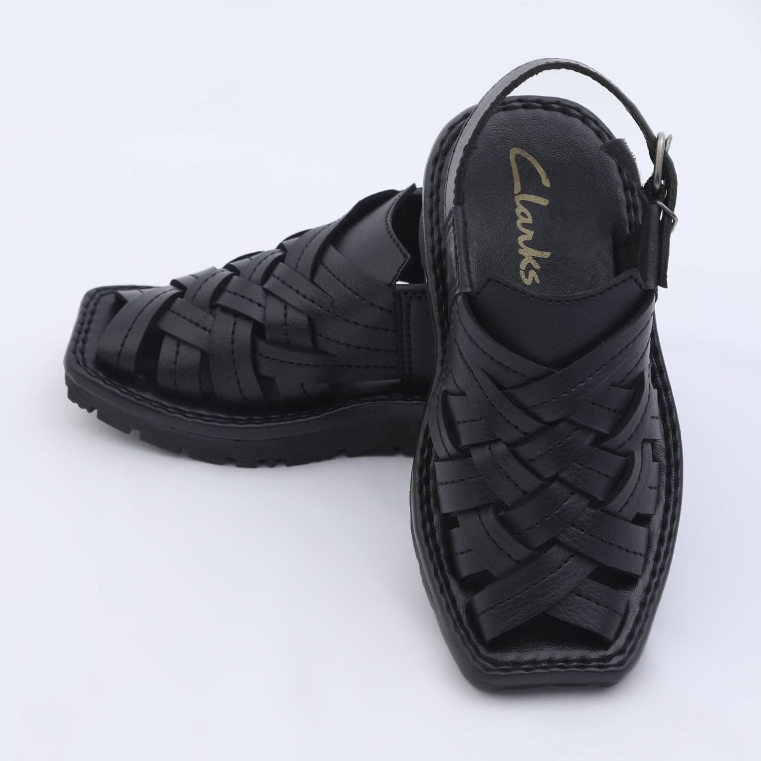Boys Peshawari Sandal - Black