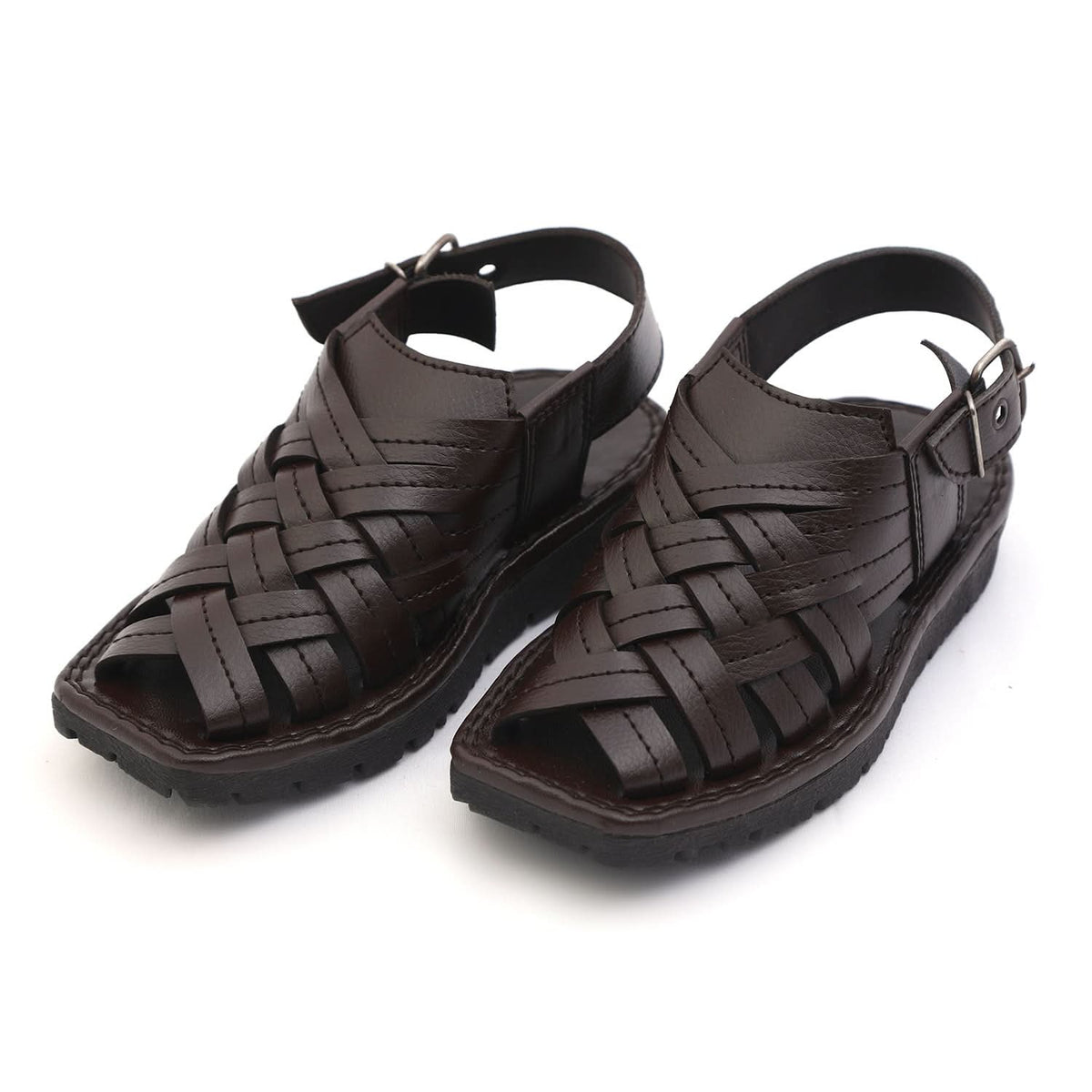 Boys Peshawari Sandal - Brown