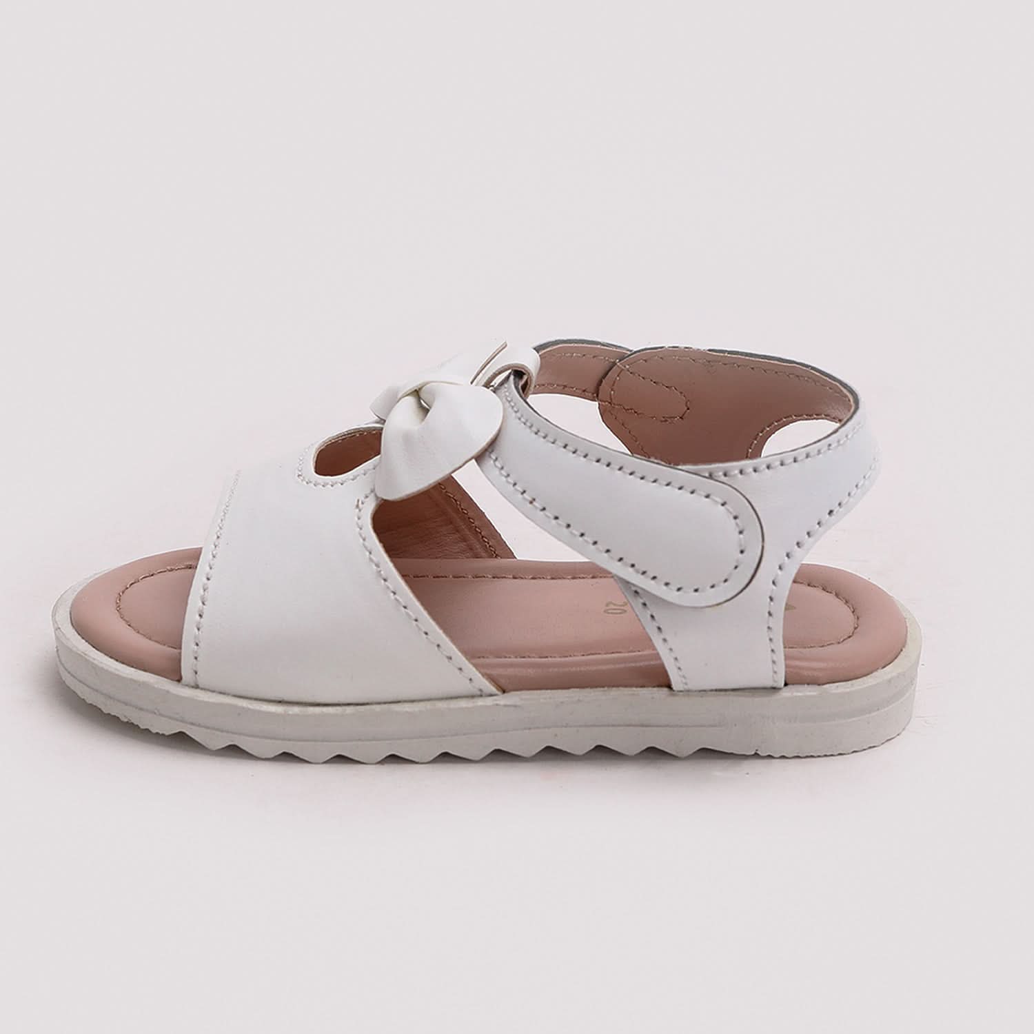 Girls Casual Sandal - White