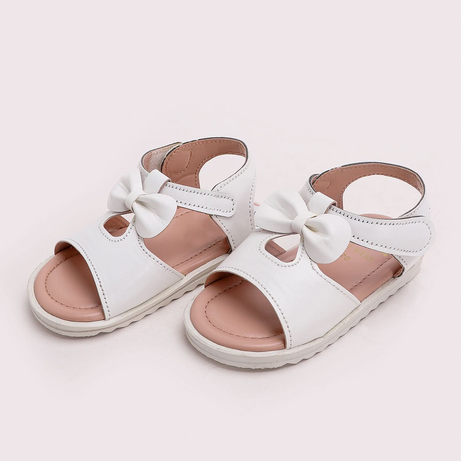 Girls Casual Sandal - White