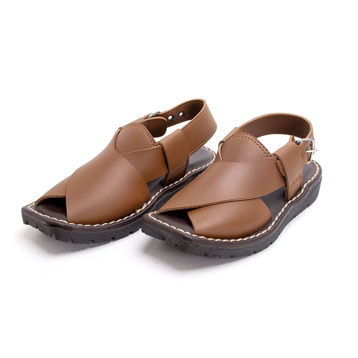 Boys Peshawari Sandal - Brown