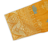 Girls 2 Pcs Cotton Shalwar Suit - Mustard