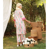 Eminent Printed Doriya Lawn Unstitched Kurti - 5