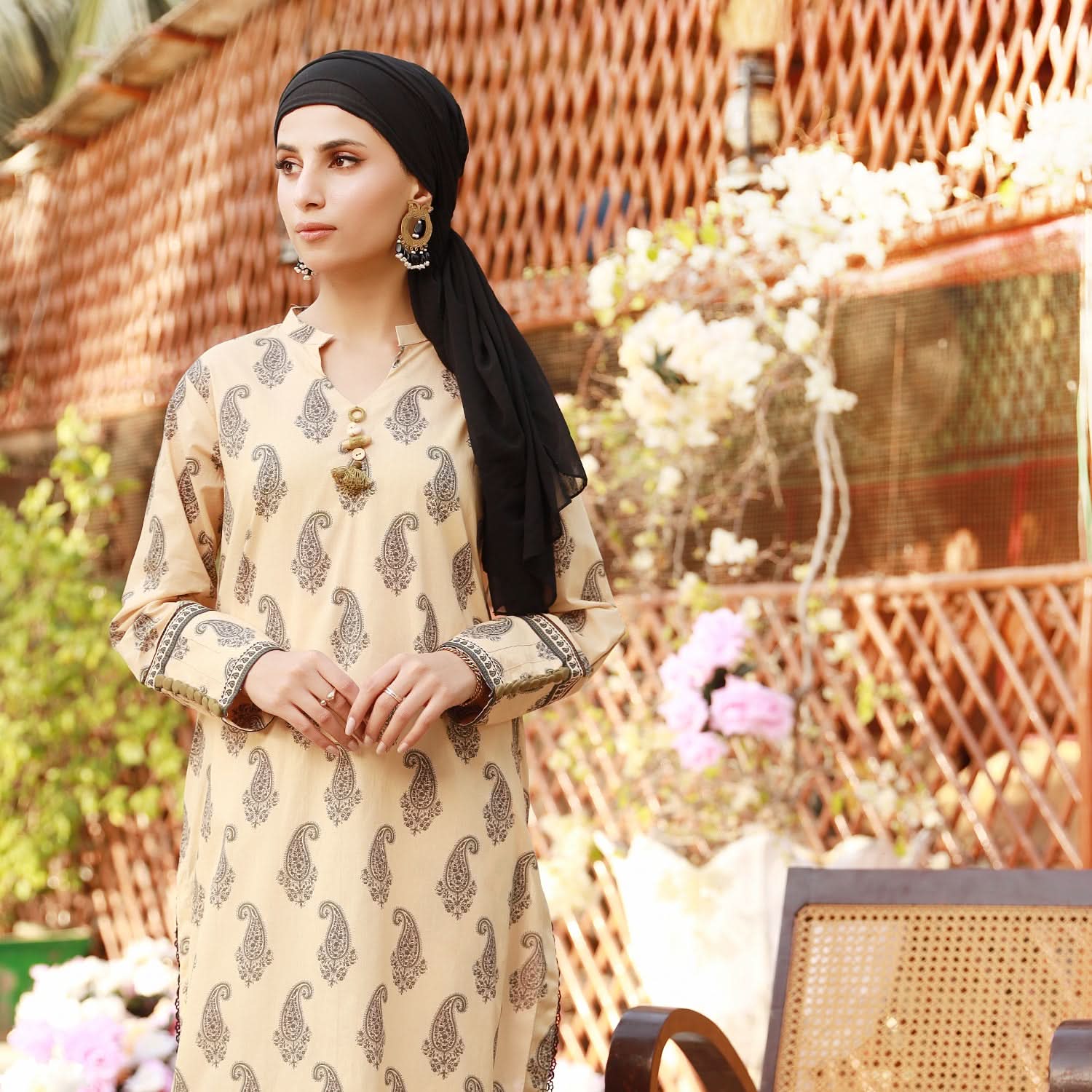 Eminent Printed Cambric Unstitched 2Pcs Suit - 12