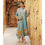 Eminent Printed Embroidered Messuri Unstitched 3 Pcs Suit - 9