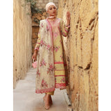 Eminent Printed Embroidered Messuri Unstitched 3 Pcs Suit - 10