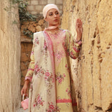 Eminent Printed Embroidered Messuri Unstitched 3 Pcs Suit - 10
