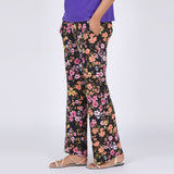 Eminent Women's Printed Trouser - Black