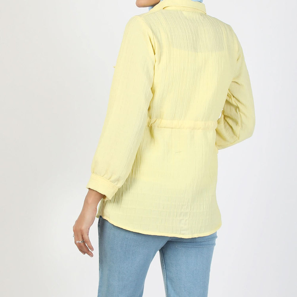 Women's Western Top - Yellow