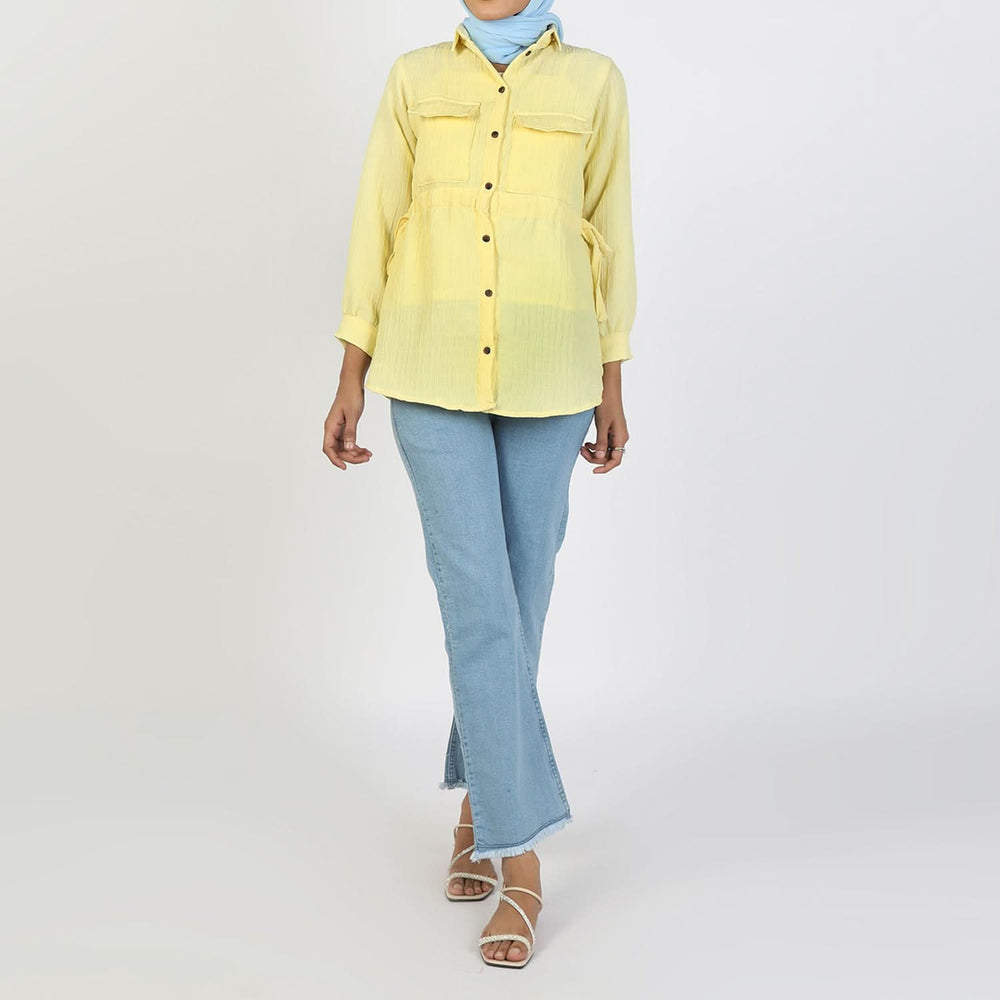 Women's Western Top - Yellow