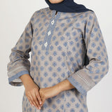 Eminent Women's Printed Kurti - Grey