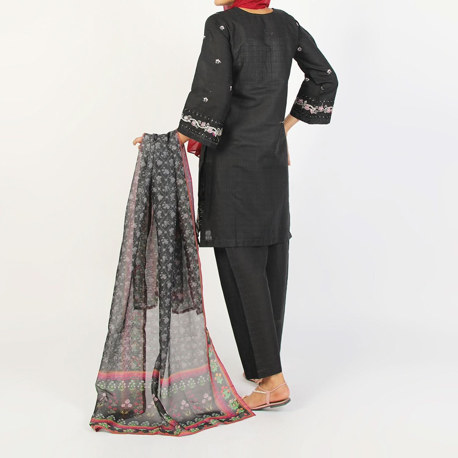 Women's Stitched 3-Piece Cotton Suit