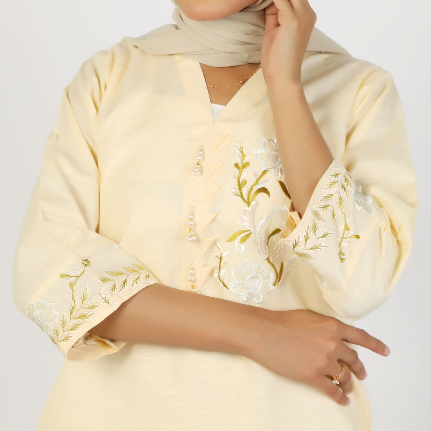 Women's Slub 2Pcs Suit