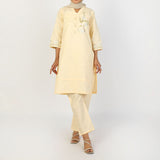 Women's Slub 2Pcs Suit