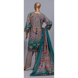 Valuable Women's Lawn Unstitched 3Pcs Suit V-2 - 8