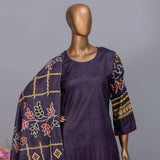 Valuable Women's Lawn Unstitched 3Pcs Suit V-2 - 9