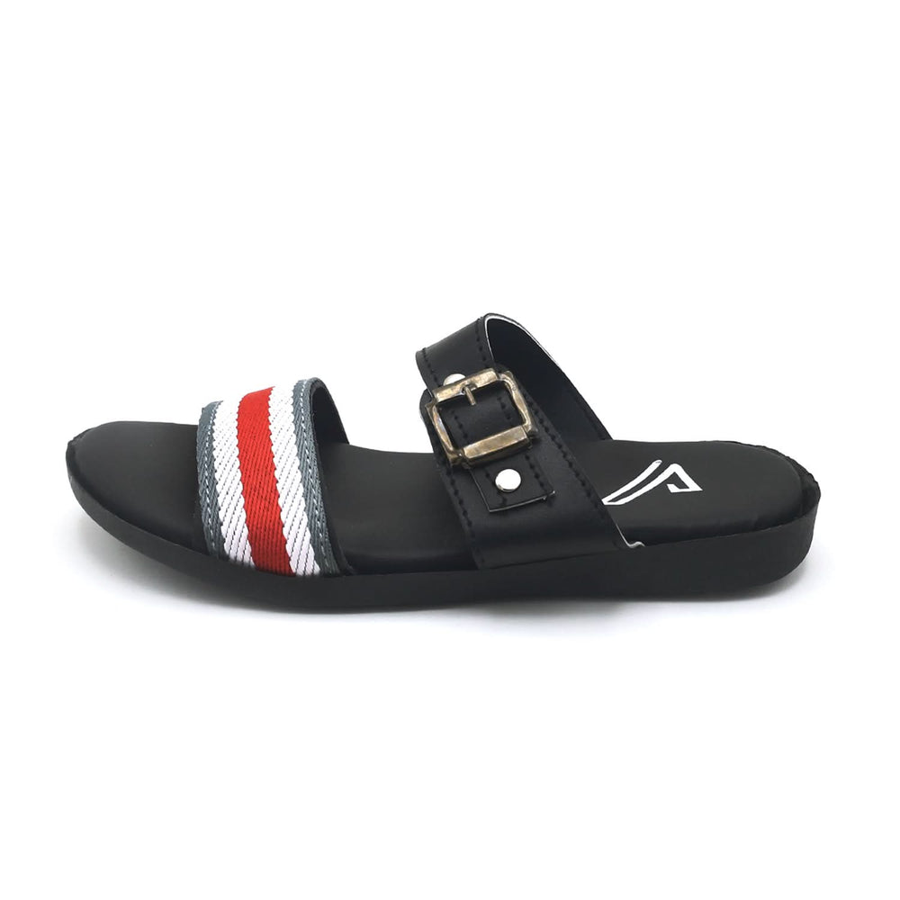 Valuable Boys Slipper - Black