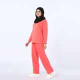 Women's 2pcs Pajama Suit - Light Pink