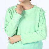 Women's 2Pcs Pajama Suit - Light Green
