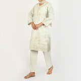 Women's Slub 2Pcs Suit