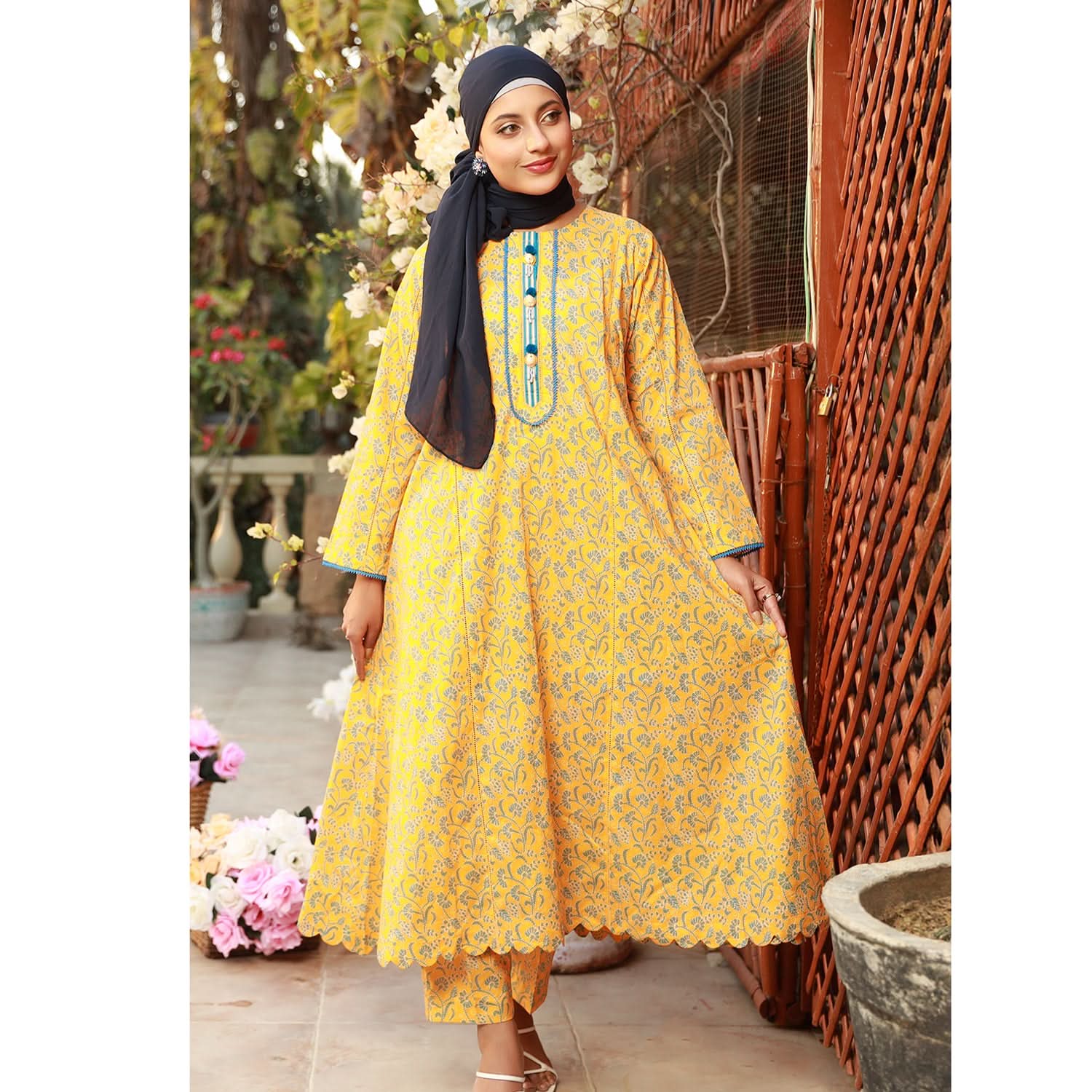 Eminent Lawn Printed Unstitched 2Pcs Suit - A194435