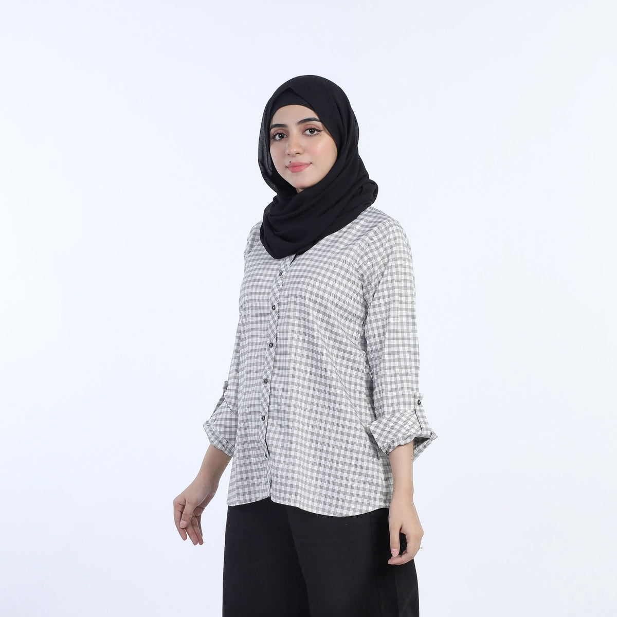 Women's Causal Shirt - White