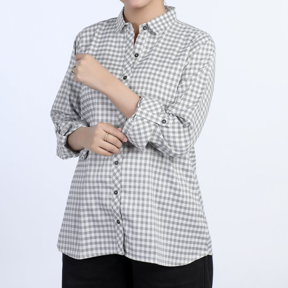 Women's Causal Shirt - White