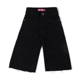 Eminent Girls Wider Leg Denim Pant - Jet Black