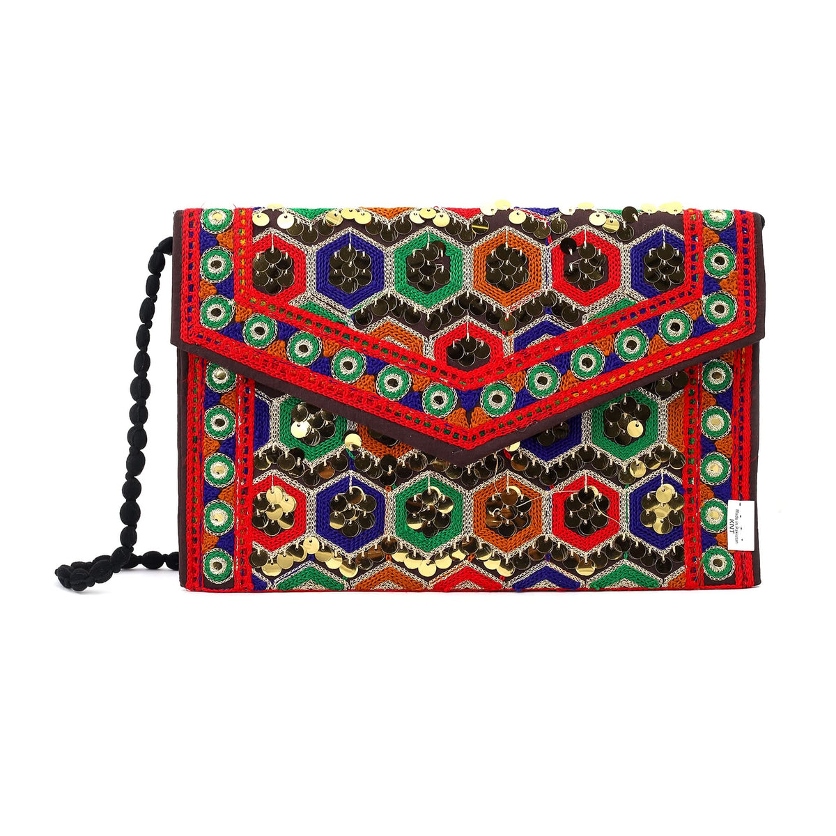 Women's Clutch Sindhi Traditional Embroidered