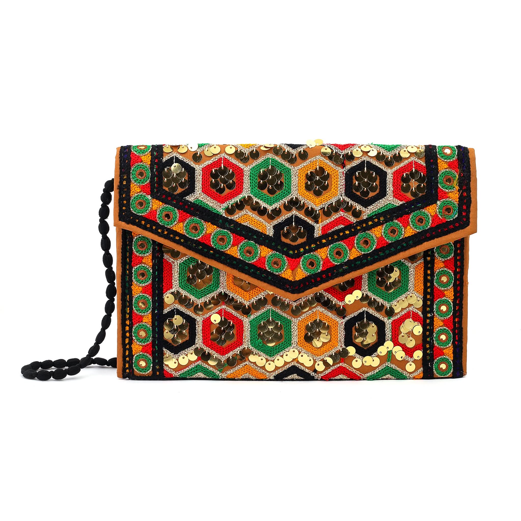 Women's Clutch Sindhi Traditional Embroidered