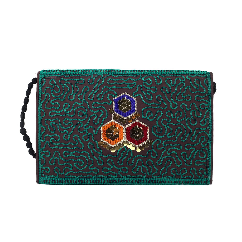 Women's Clutch Sindhi Traditional Embroidered